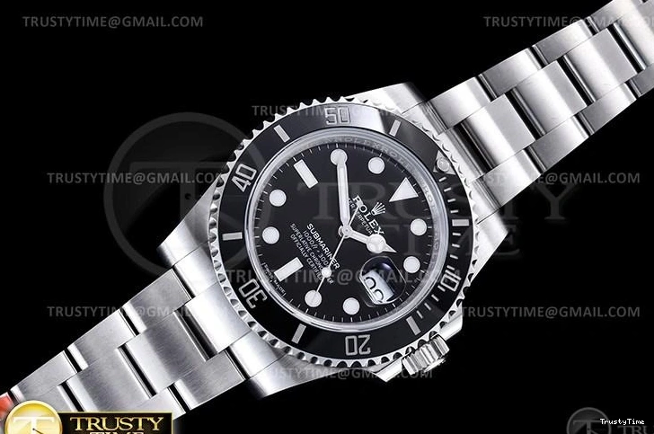 0416 ROLSUB0282 – Submariner 116610LN 904L SS SS Blk V2S ZZF SA Durable 1037